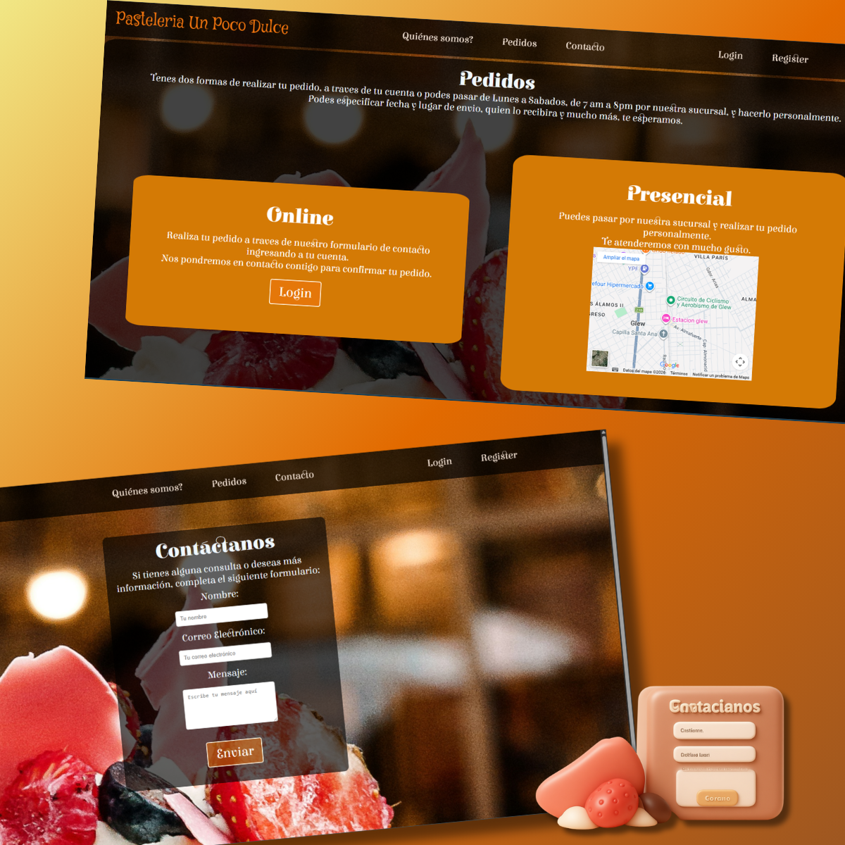 Imagen de proyecto de UX/UI, HTML, CSS, JS, Boostrap y AOS 3